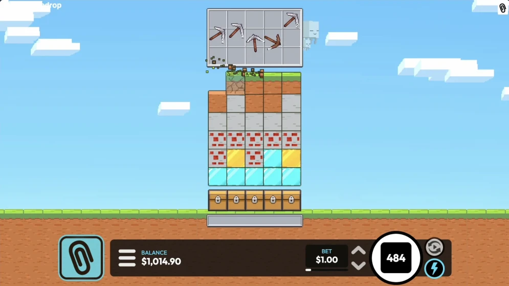 MineDrop gameplay